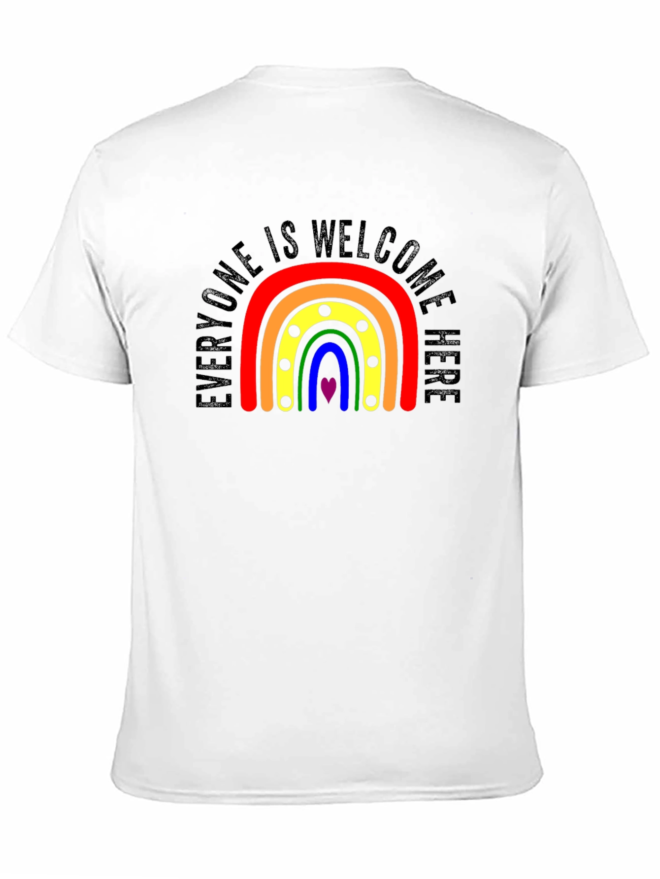 Everyone Welcome Rainbow Pride T-Shirt