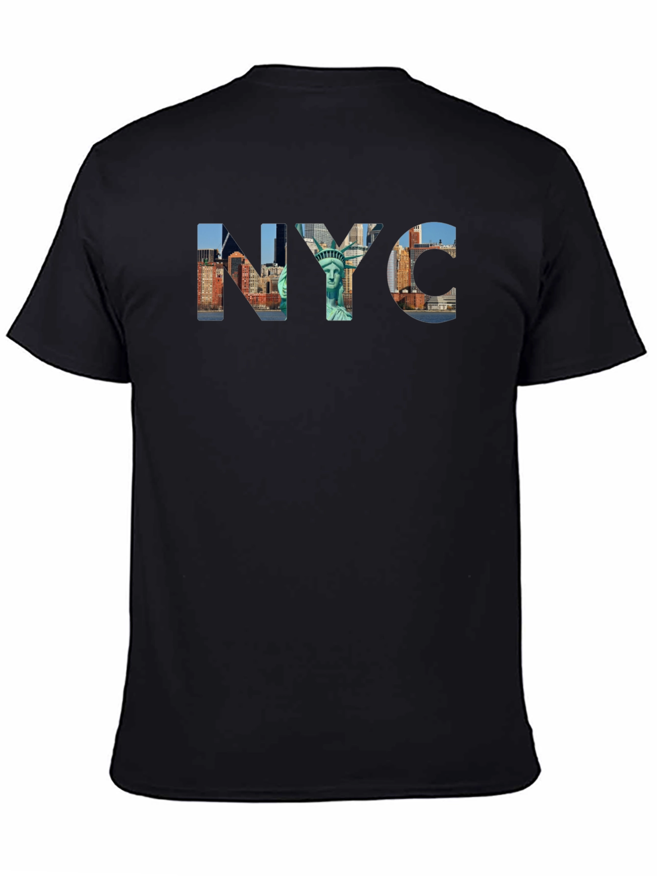 NYC Skyline Black Graphic T-Shirt
