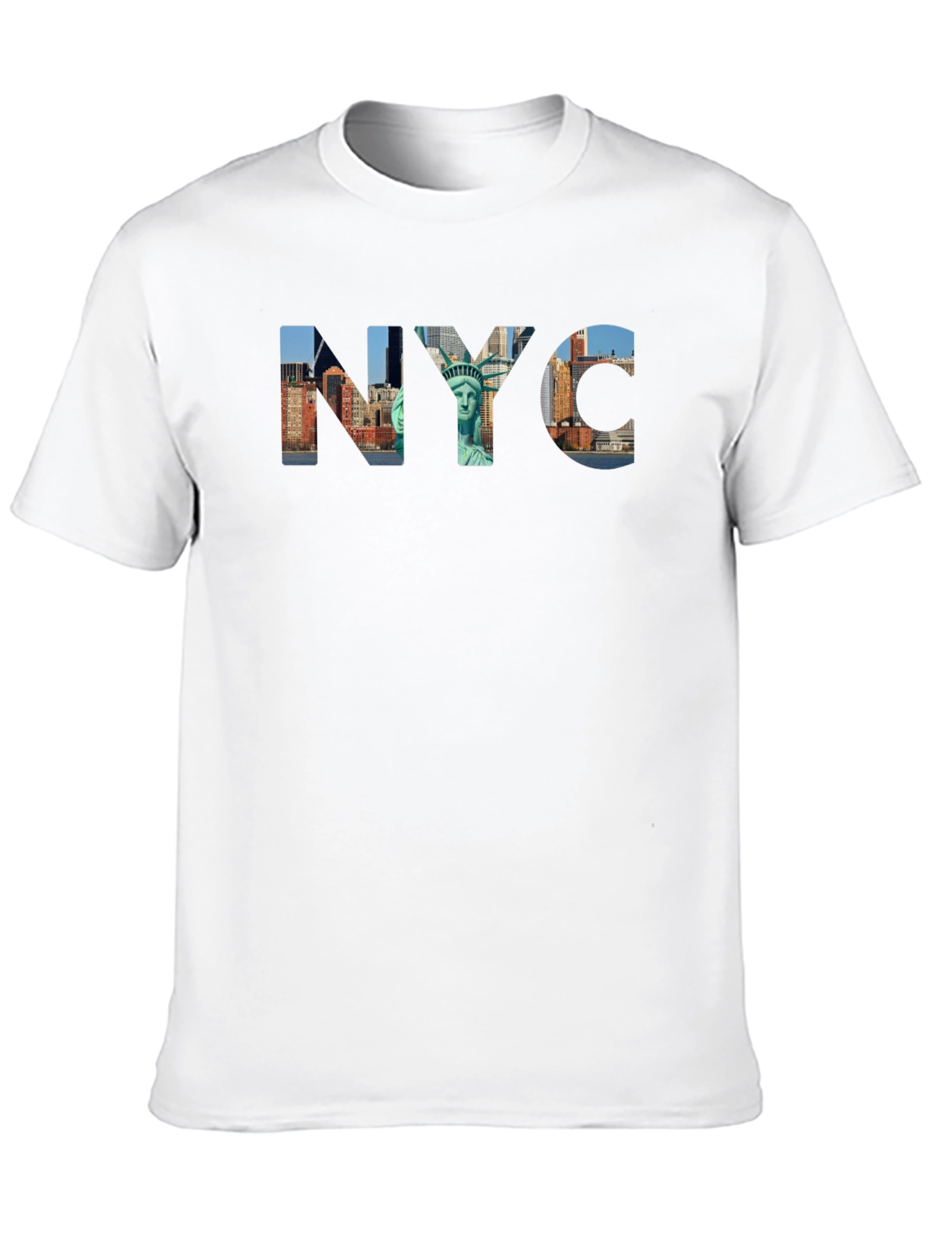 NYC Skyline Black Graphic T-Shirt