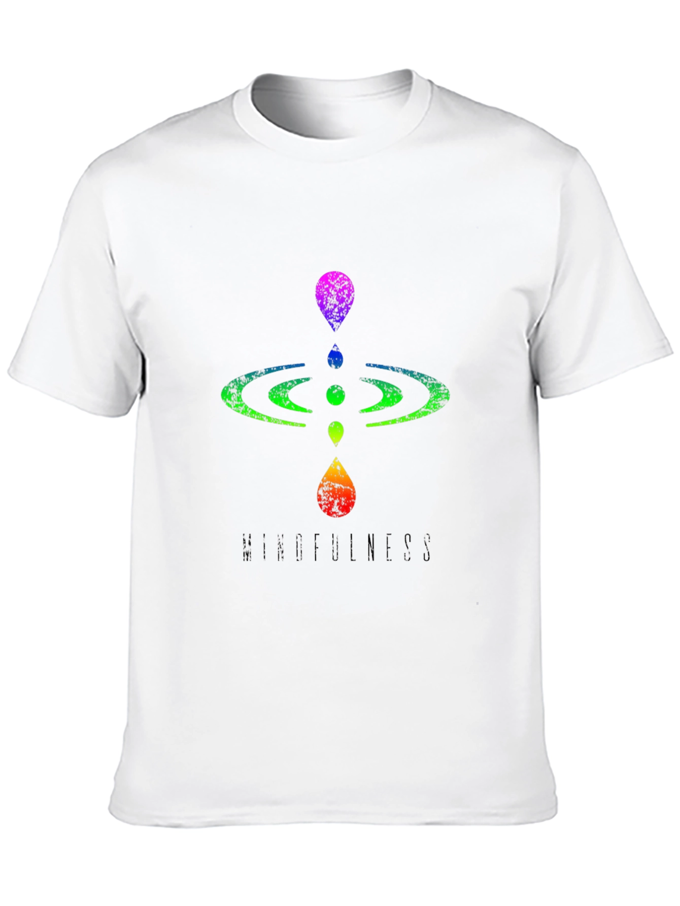 Mindfulness Graphic Tee - Mens Black T-Shirt