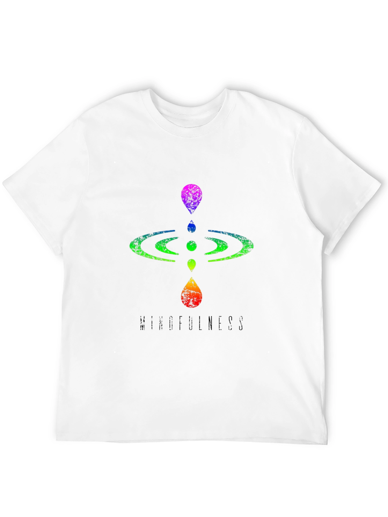 Mindfulness Graphic Tee - Mens Black T-Shirt