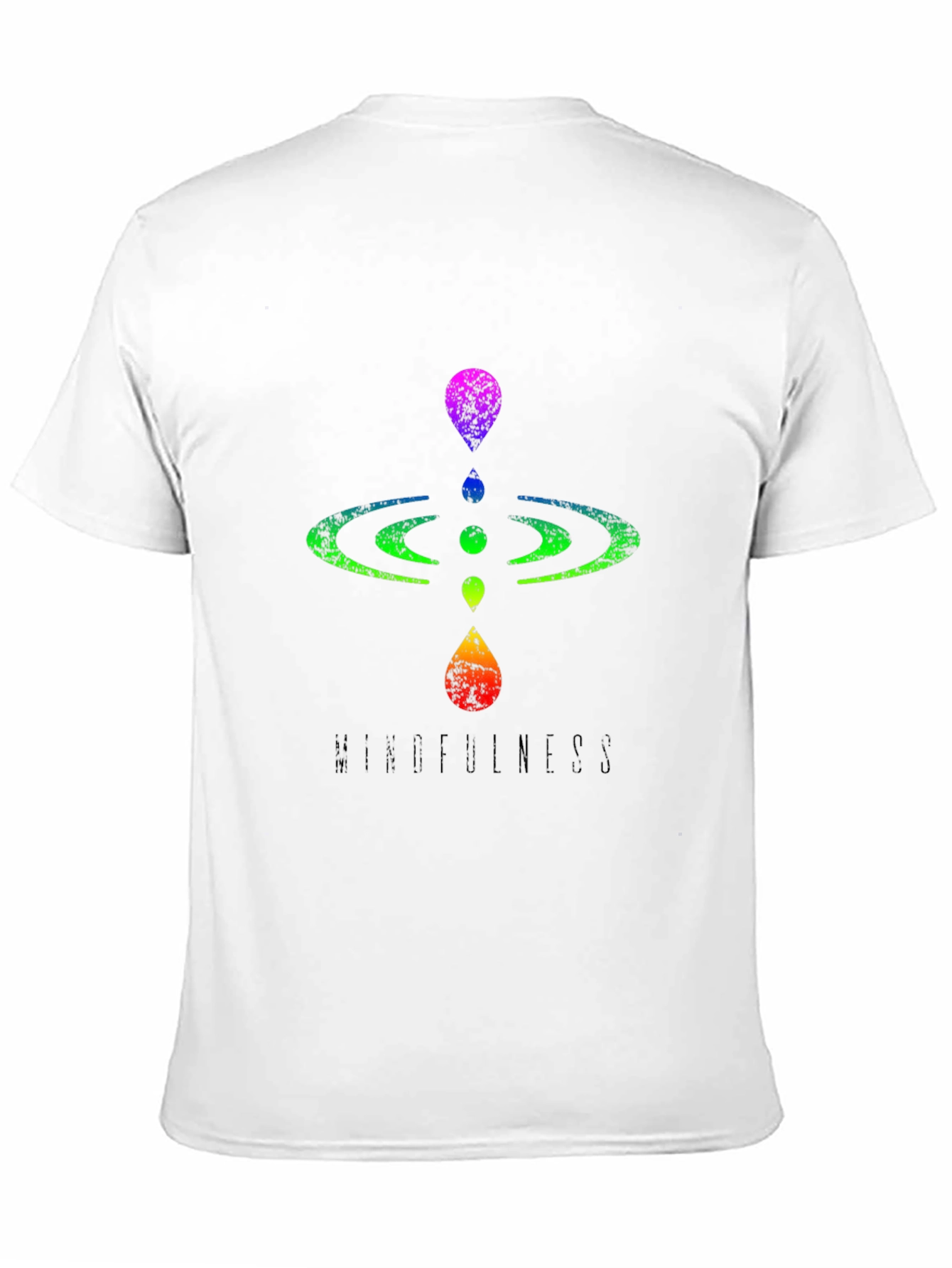 Mindfulness Graphic Tee - Mens Black T-Shirt