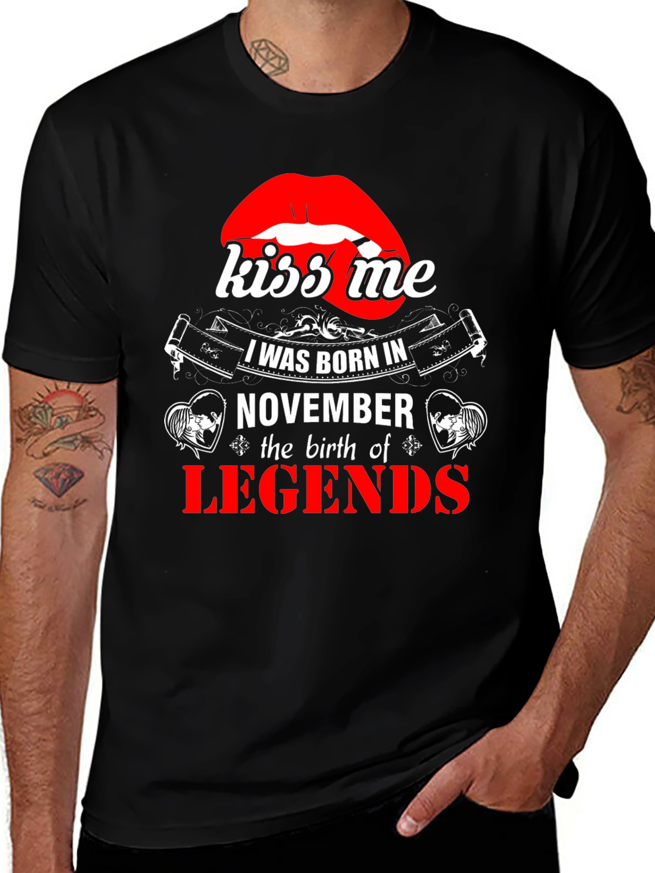 Kiss Me November Legends T-Shirt