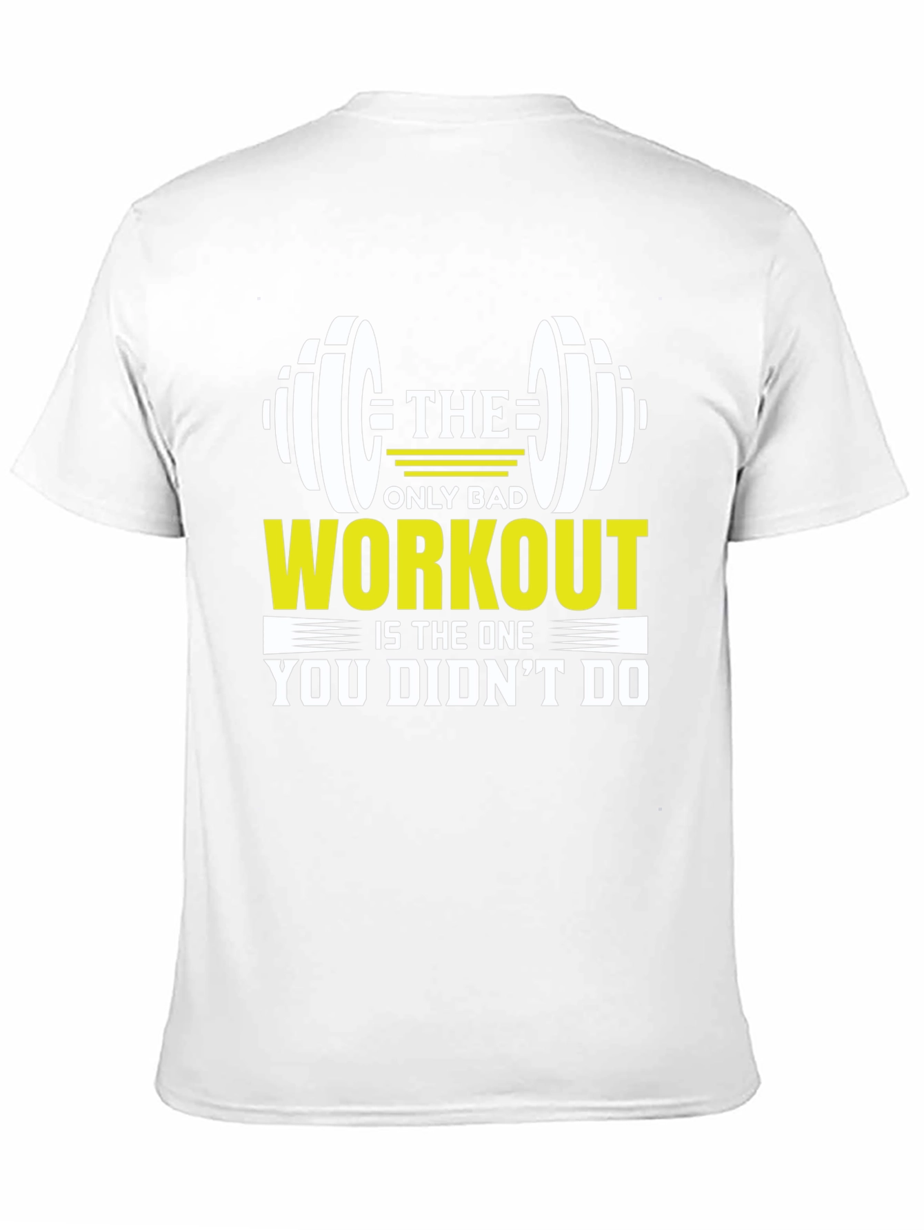 Workout Motivational Black T-Shirt