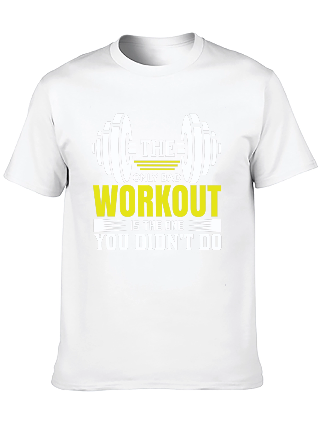 Workout Motivational Black T-Shirt