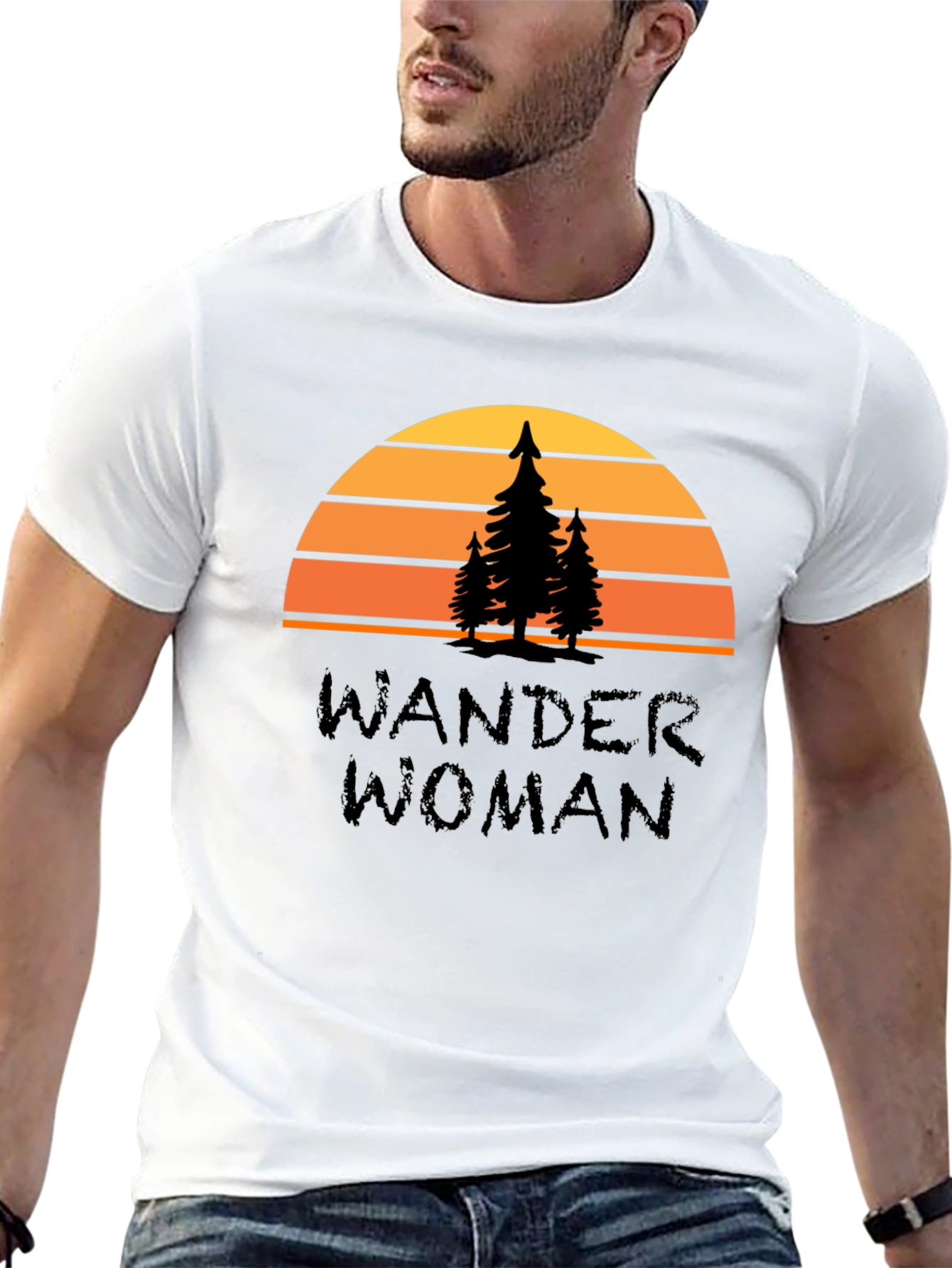 Wander Woman Graphic T-Shirt Nature Lover Tee