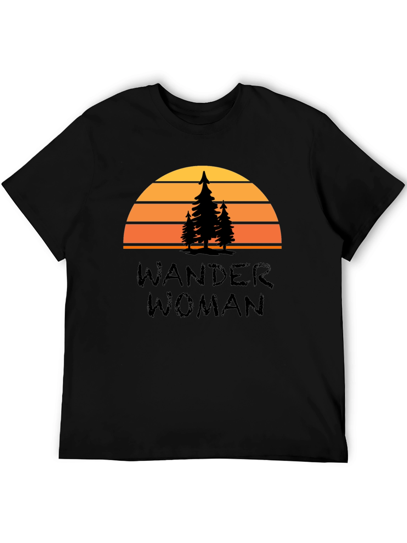 Wander Woman Graphic T-Shirt Nature Lover Tee