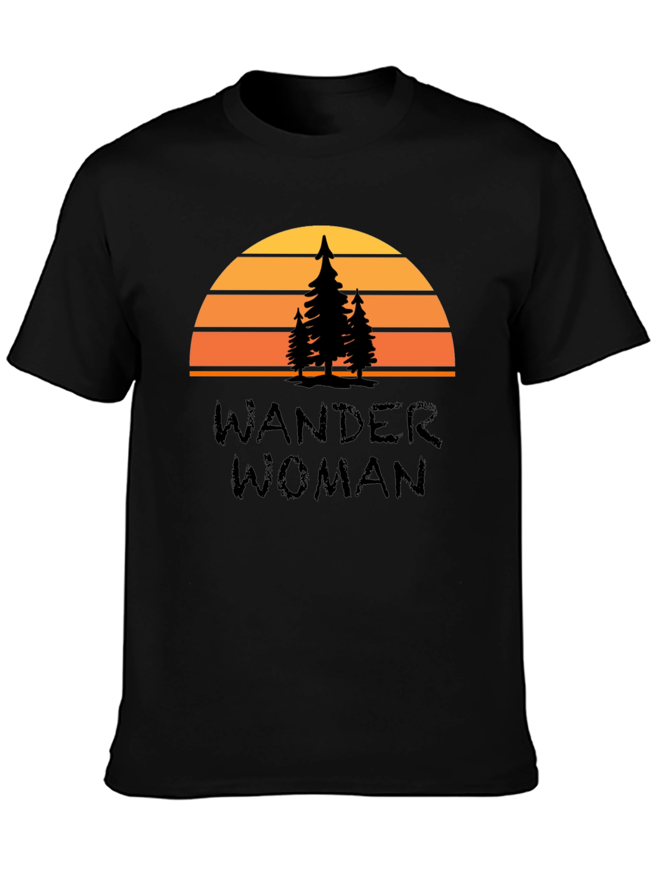 Wander Woman Graphic T-Shirt Nature Lover Tee