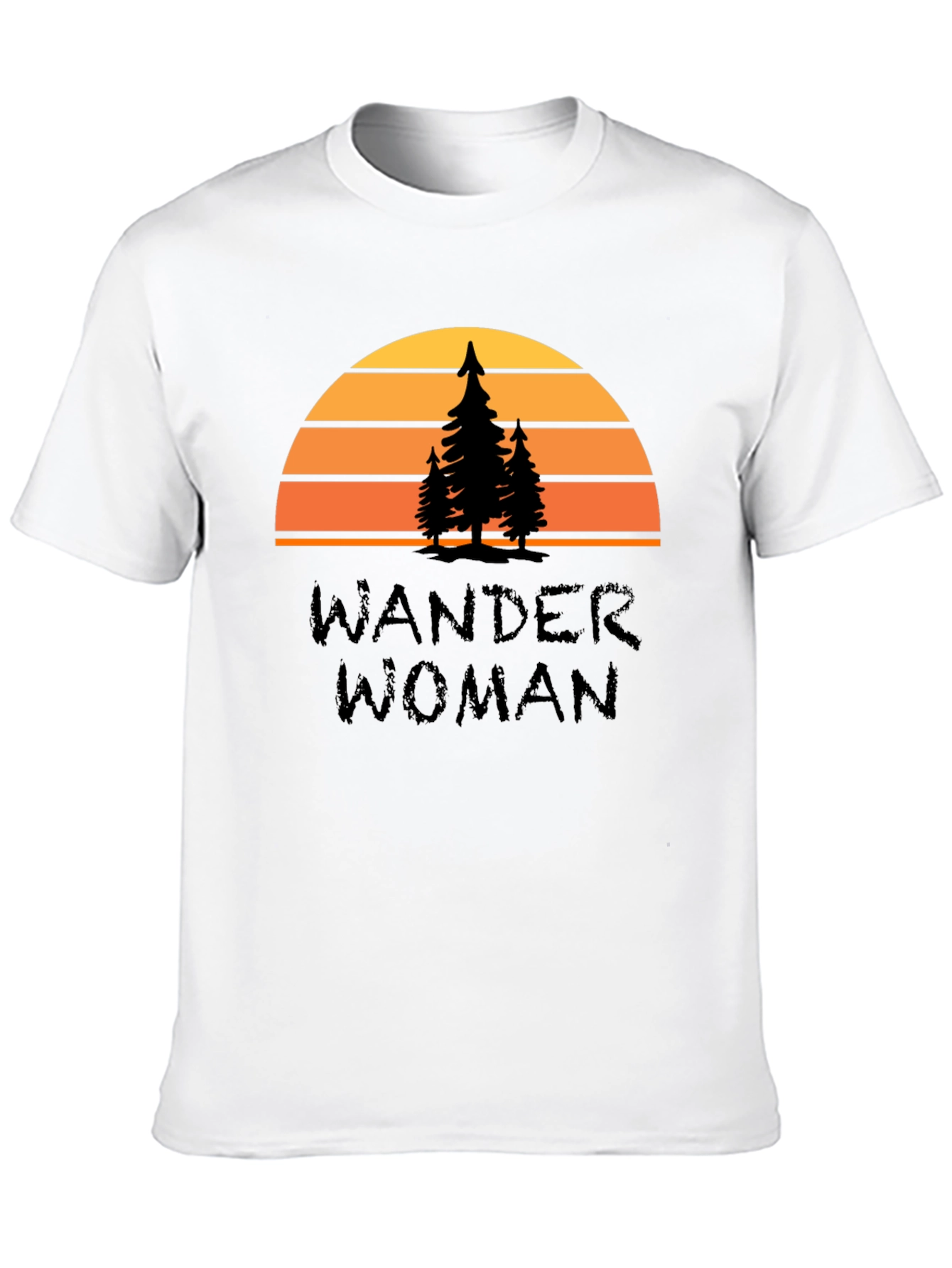 Wander Woman Graphic T-Shirt Nature Lover Tee