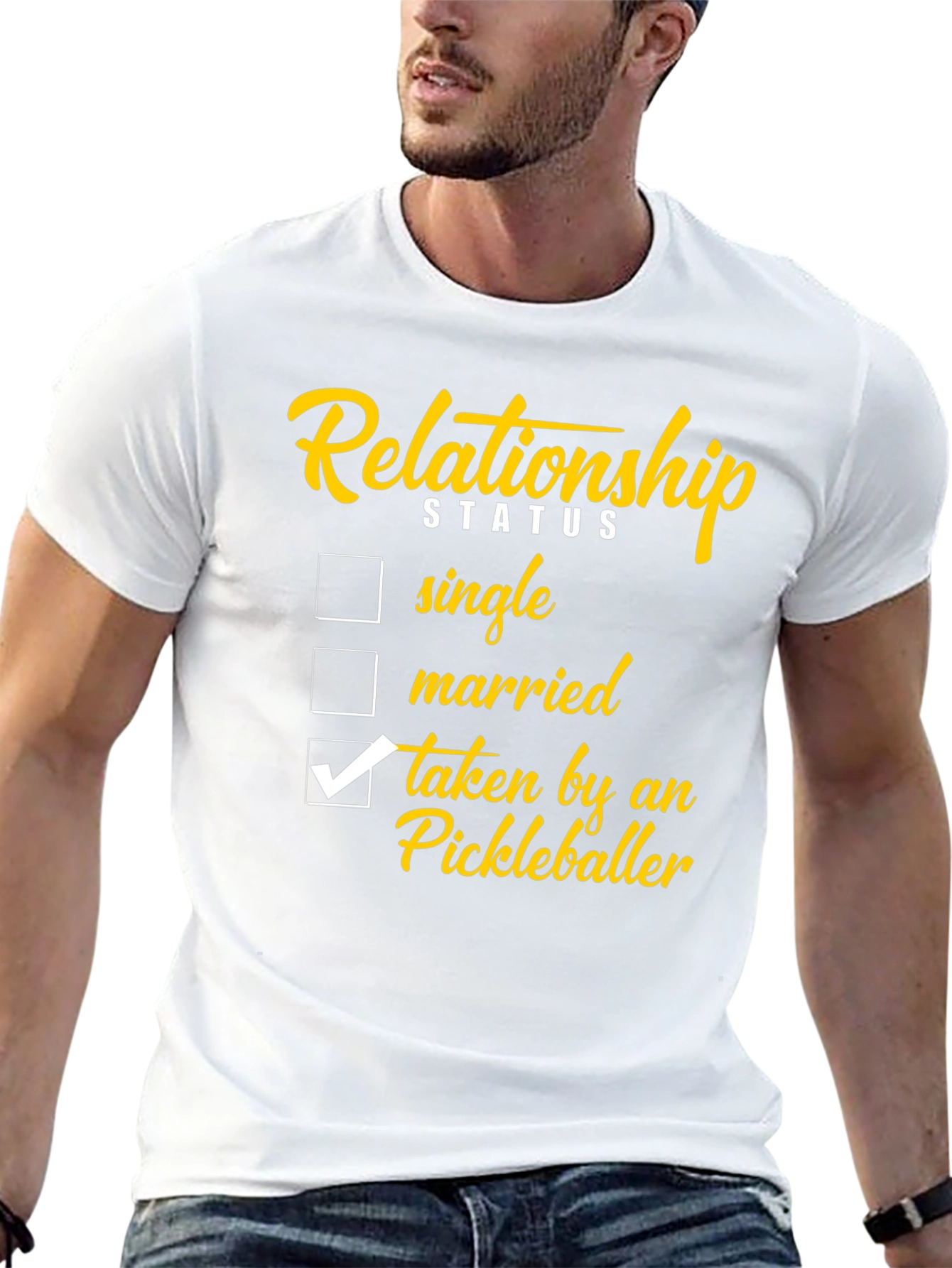 Relationship Status: Taken by a Pickleballer T-Shirt