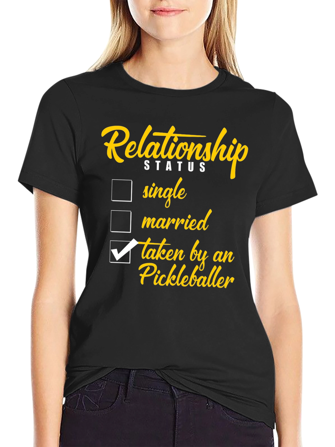 Relationship Status: Taken by a Pickleballer T-Shirt