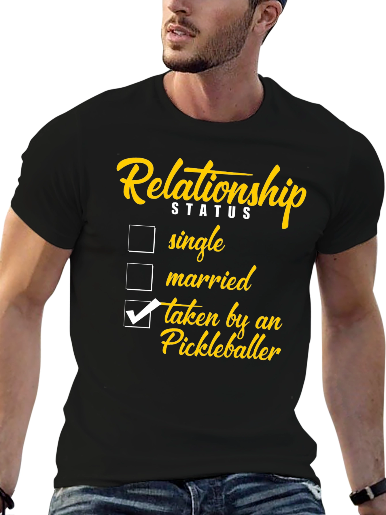 Relationship Status: Taken by a Pickleballer T-Shirt