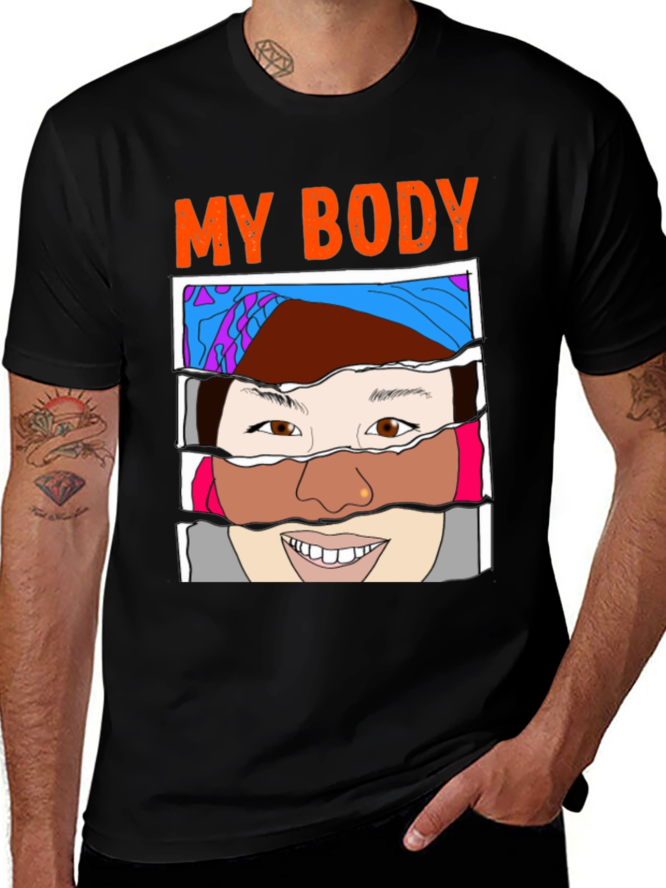 My Body T-Shirt: Empowering Graphic Tee