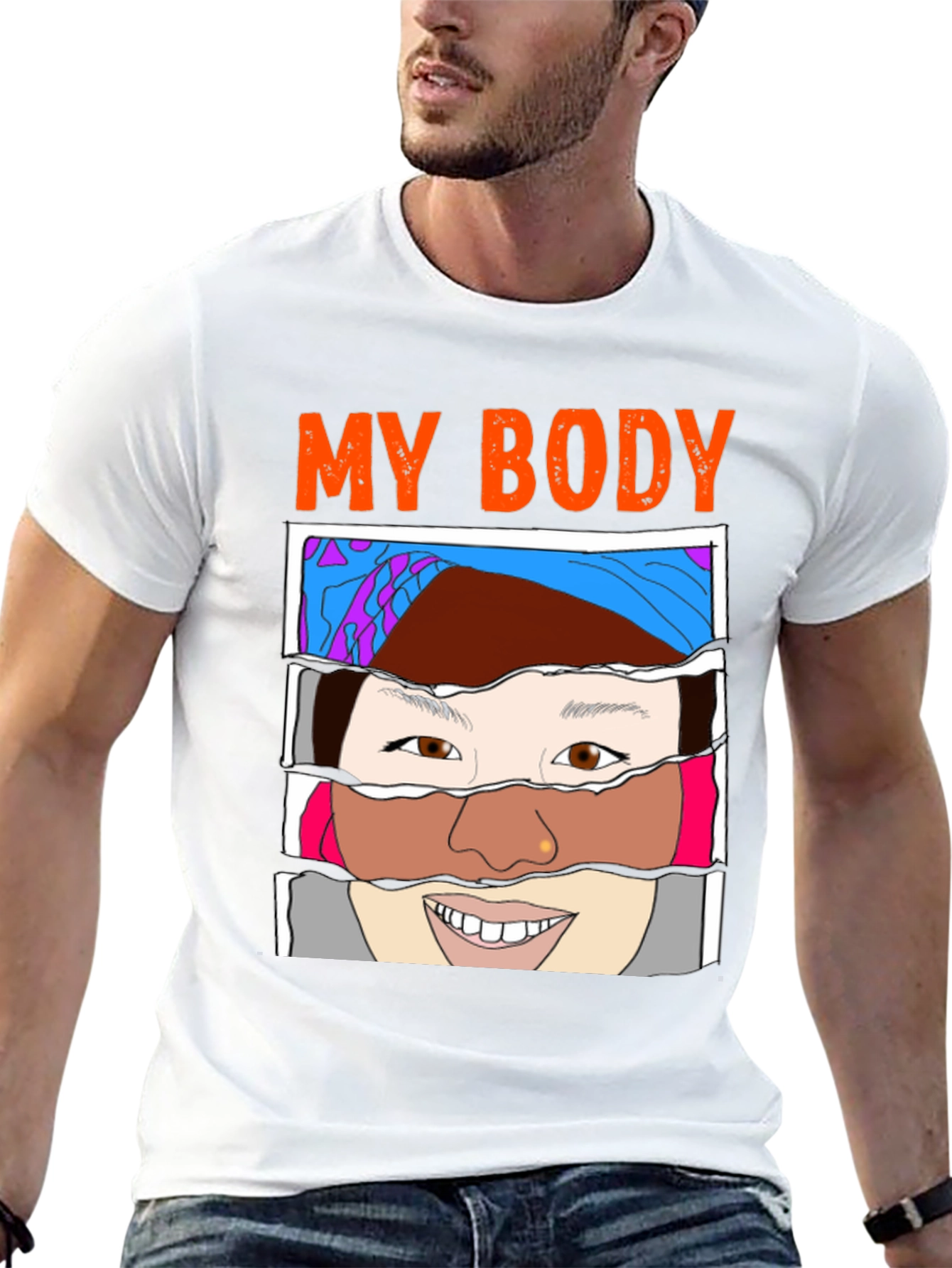 My Body T-Shirt: Empowering Graphic Tee