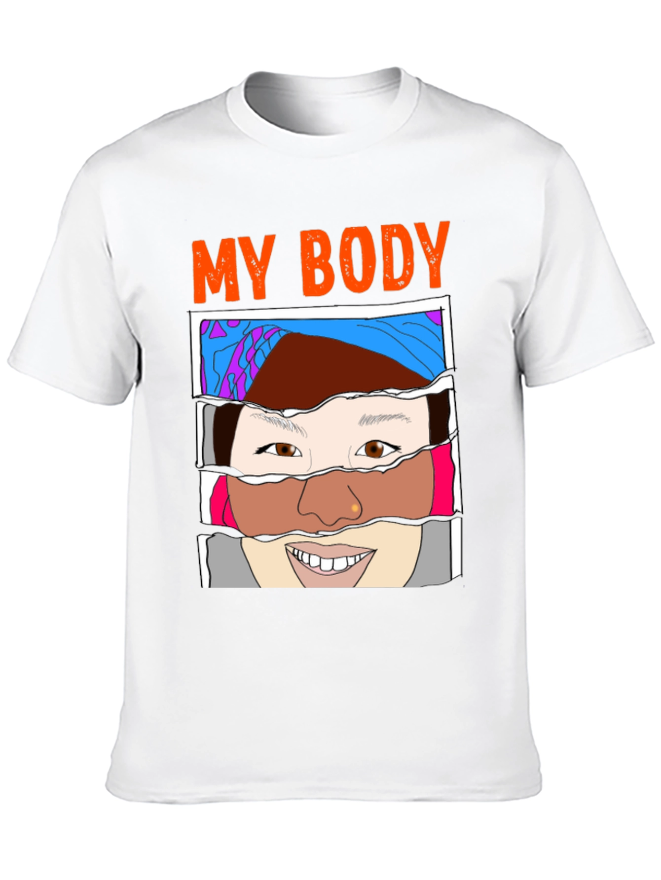 My Body T-Shirt: Empowering Graphic Tee