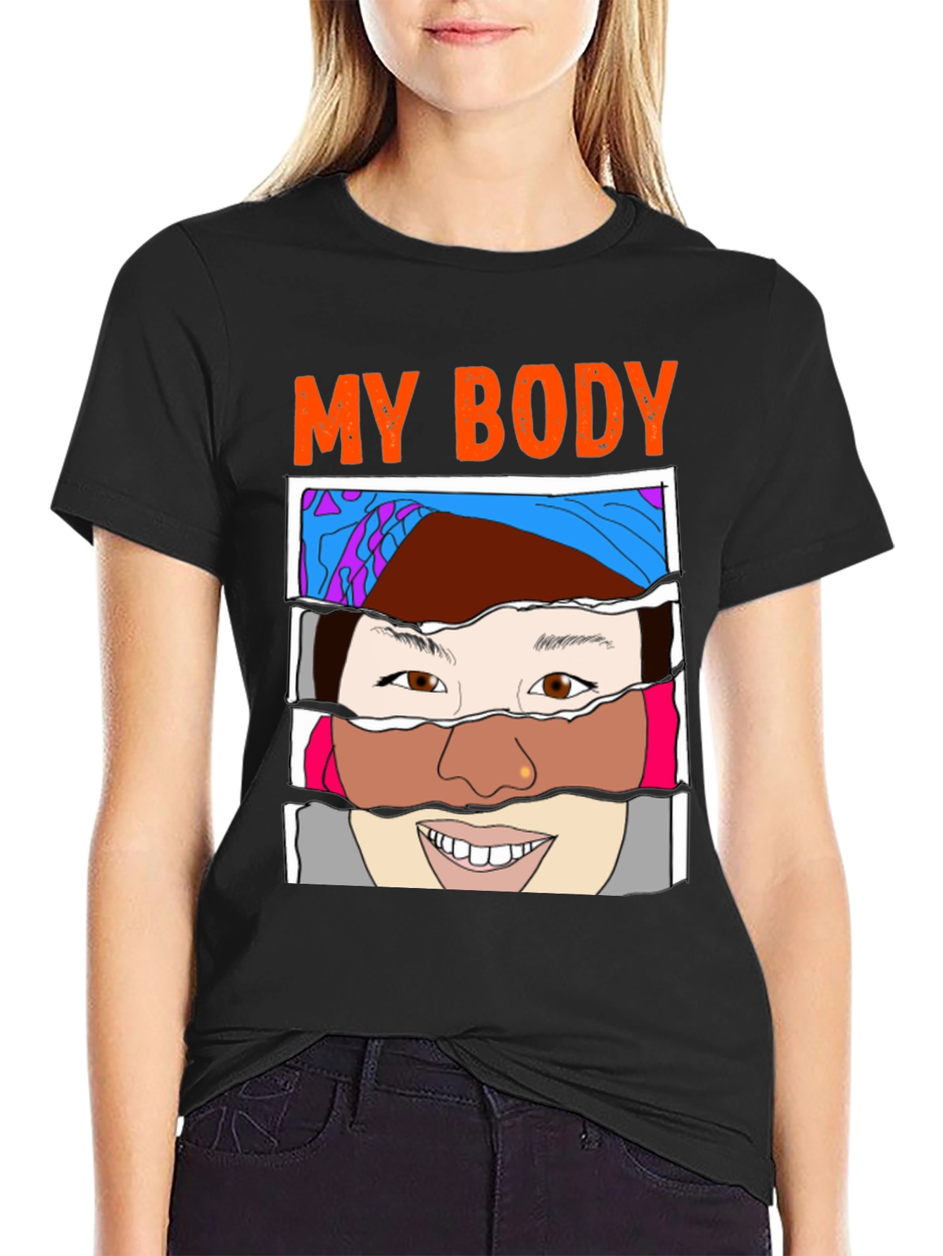 My Body T-Shirt: Empowering Graphic Tee