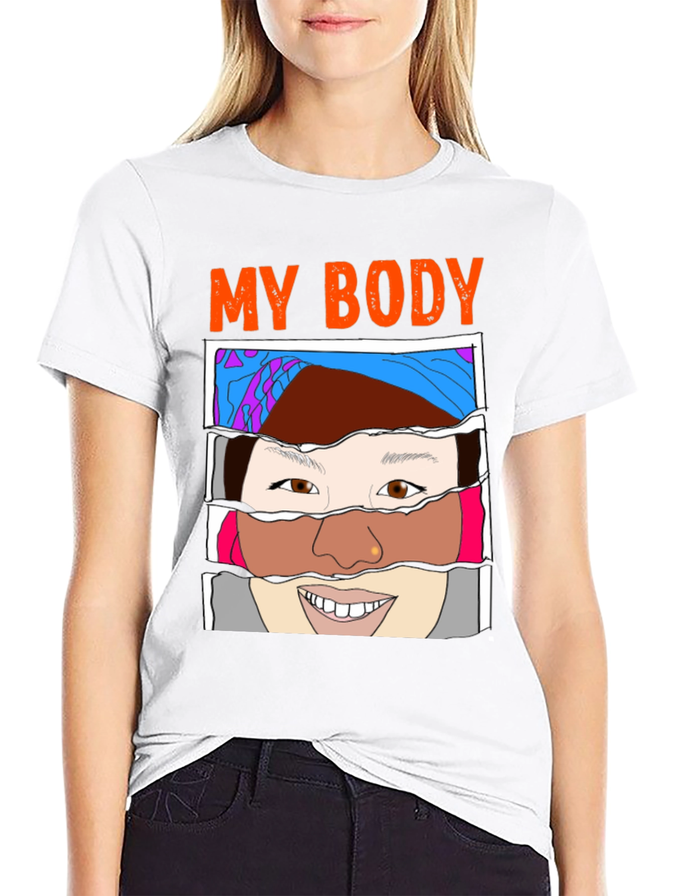 My Body T-Shirt: Empowering Graphic Tee