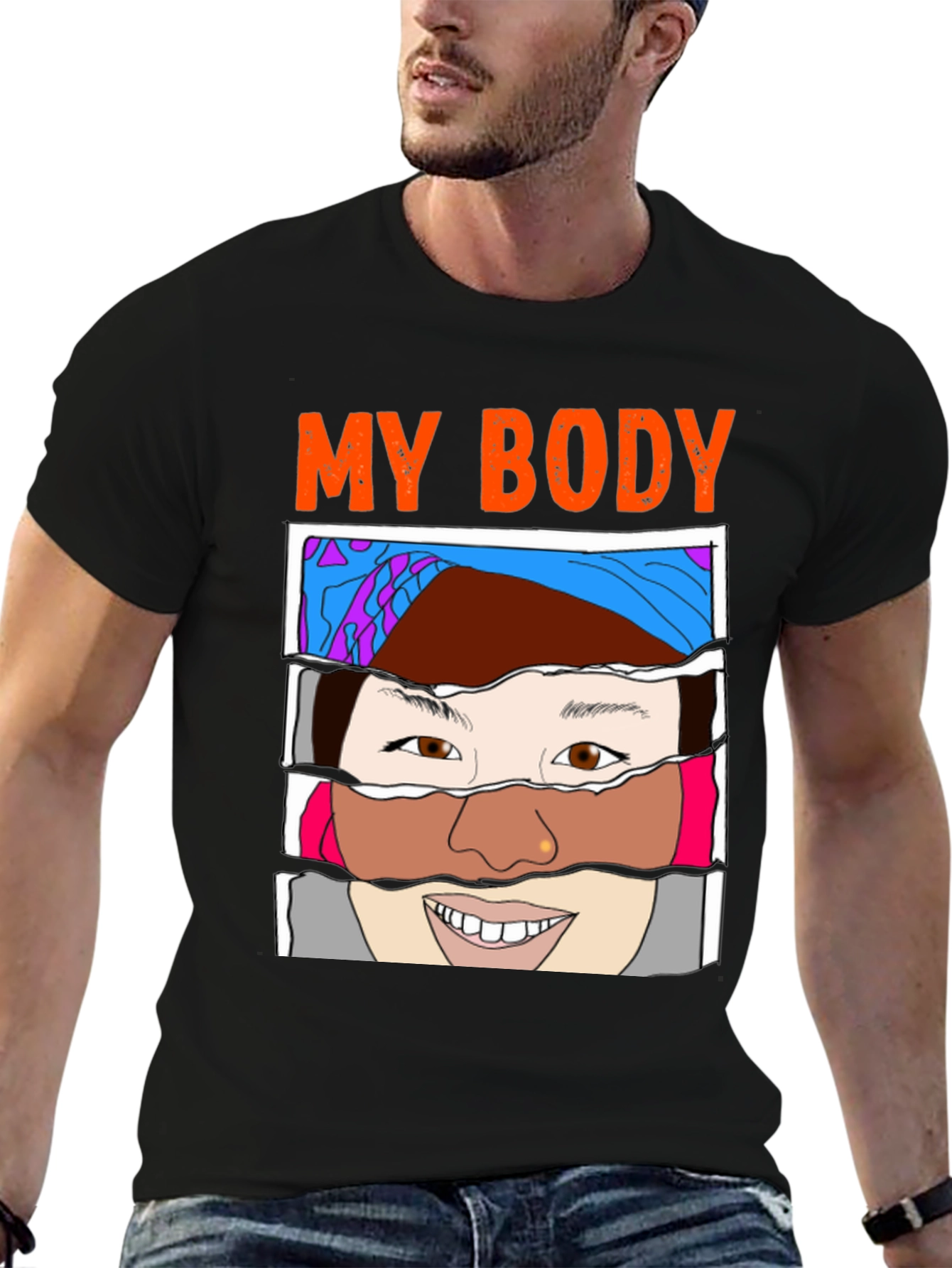 My Body T-Shirt: Empowering Graphic Tee