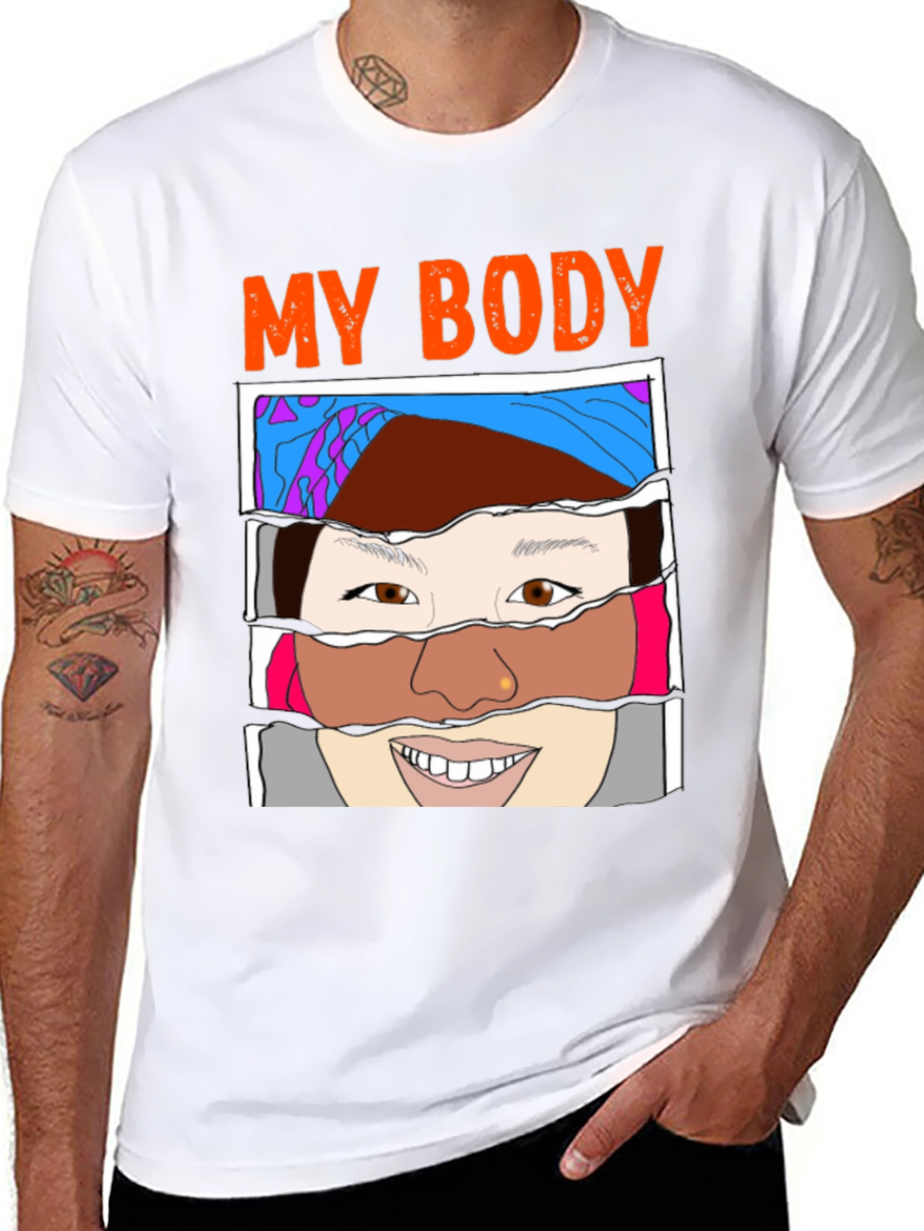My Body T-Shirt: Empowering Graphic Tee