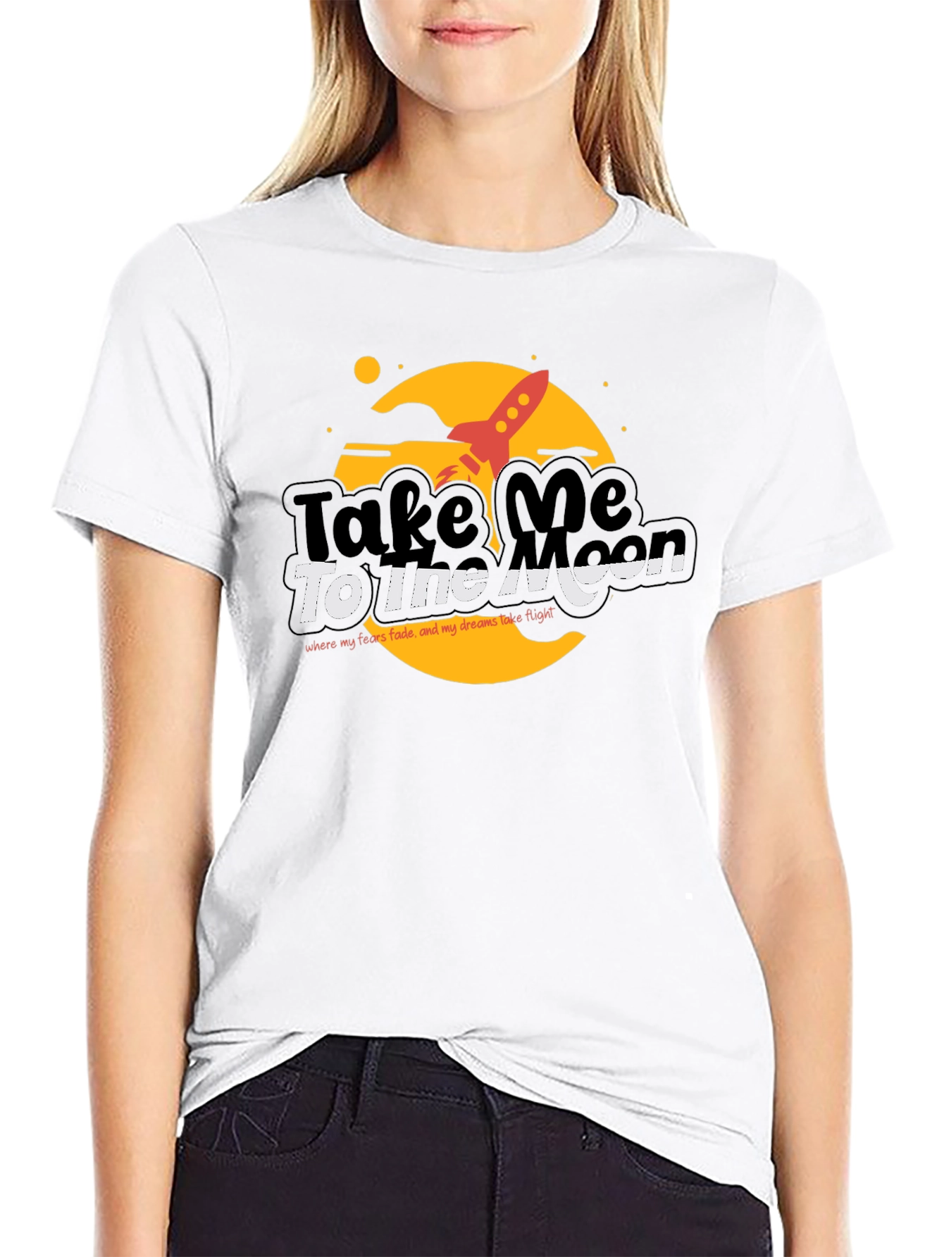 Take Me To The Moon Graphic T-Shirt