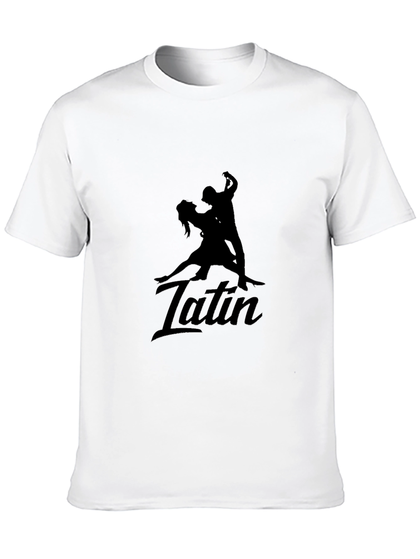 Latin Dance Silhouette Graphic Tee