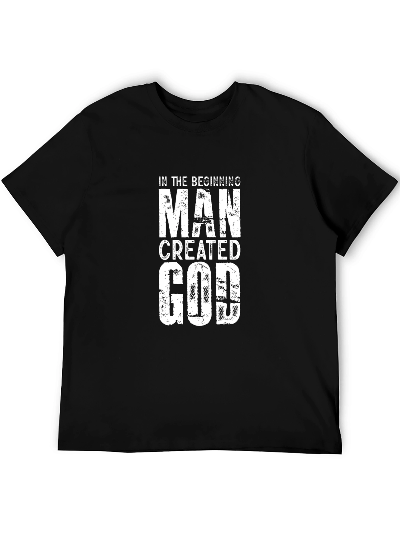 Man Created God Graphic Tee