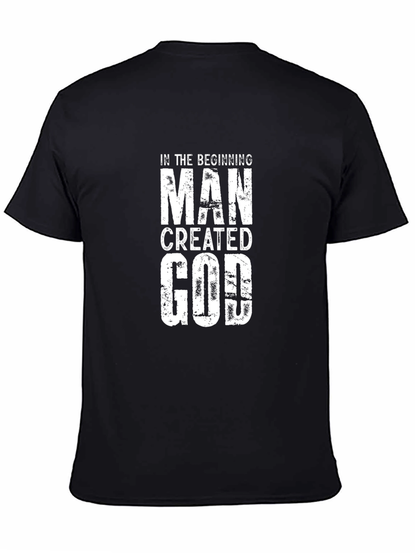Man Created God Graphic Tee