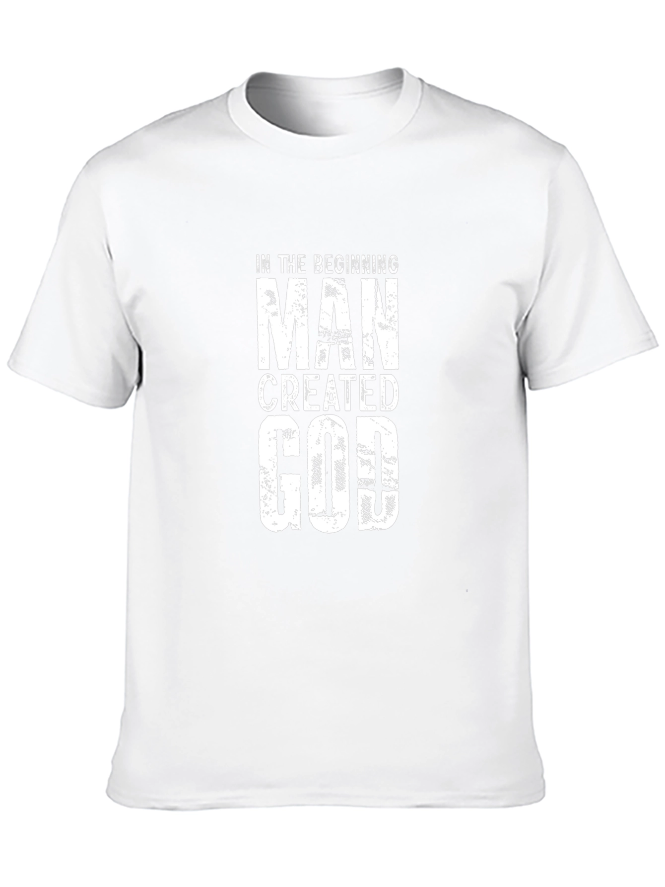 Man Created God Graphic Tee