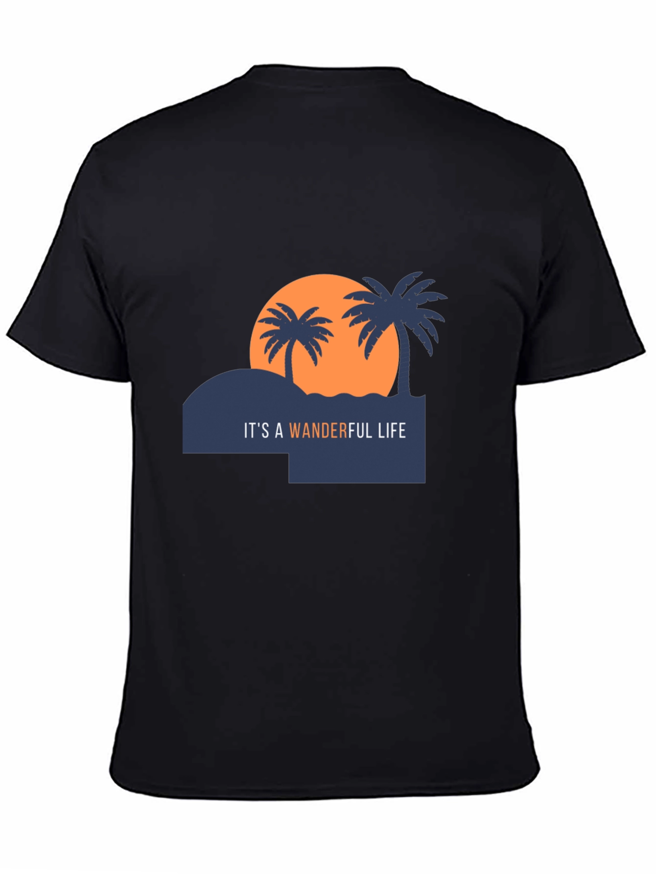 Wanderful Life Graphic Tee - Black