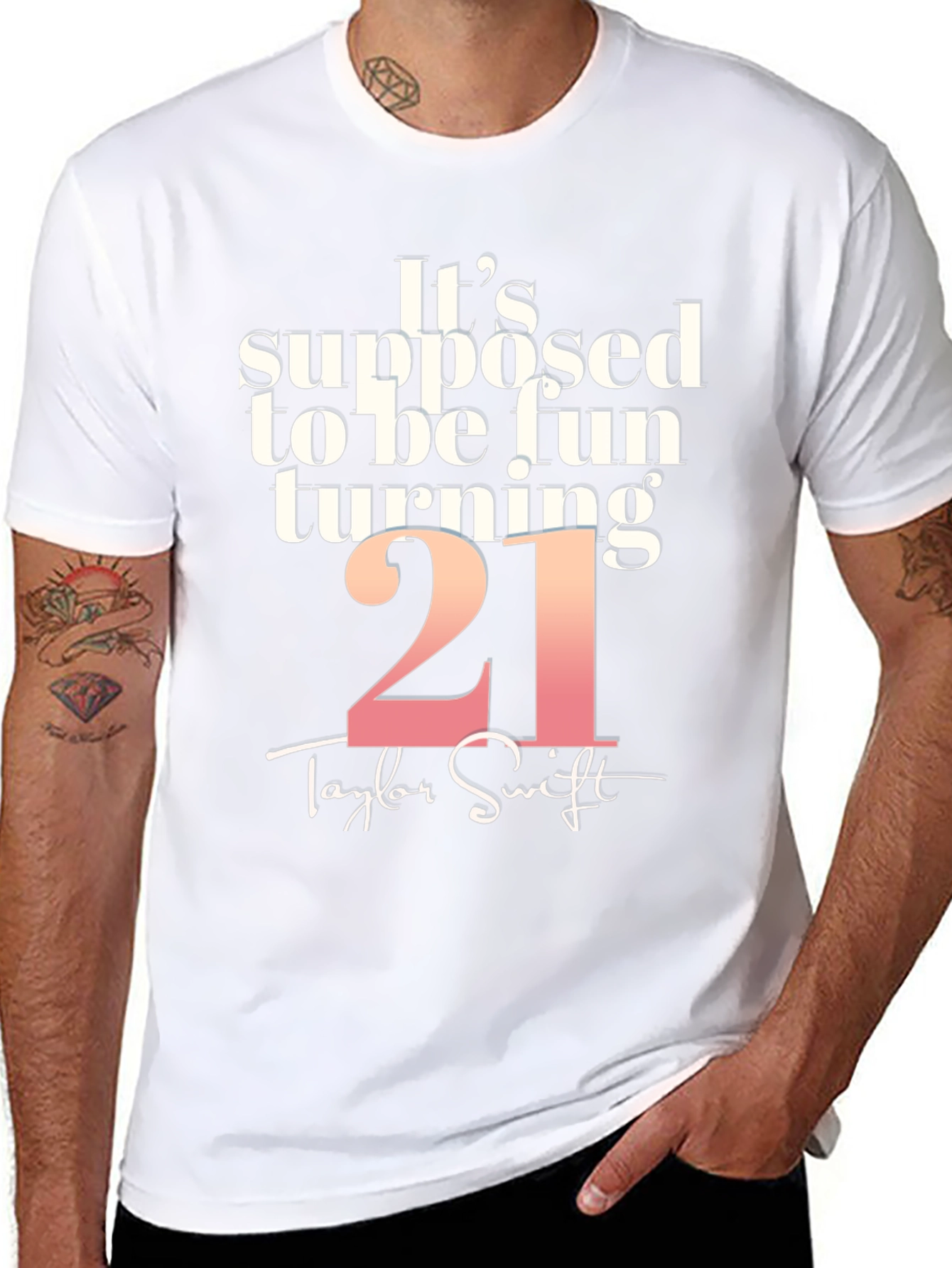 Its Supposed to be Fun Turning 21 T-Shirt