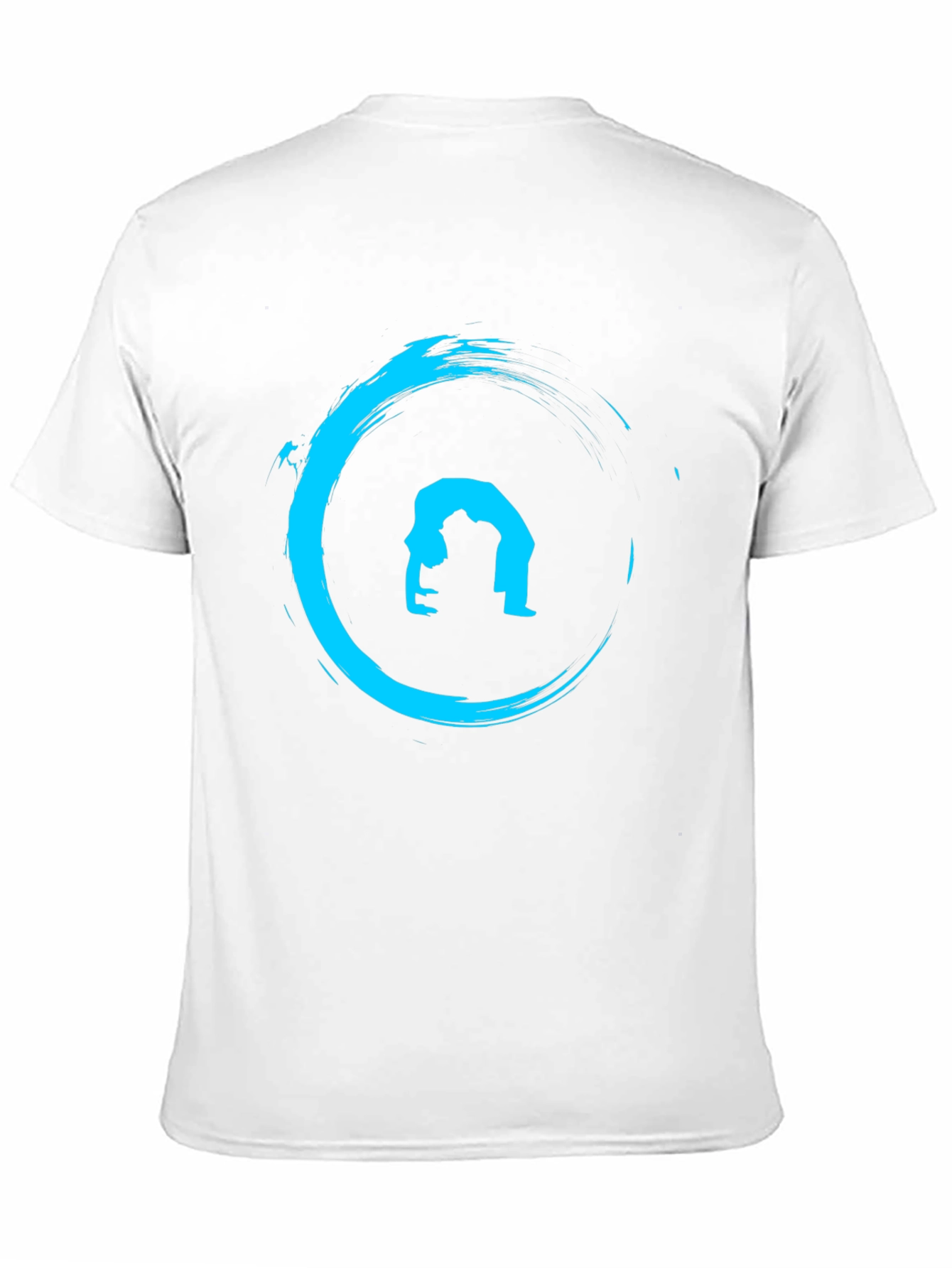 Yoga Zen Circle Black T-Shirt - Meditation Graphic Tee