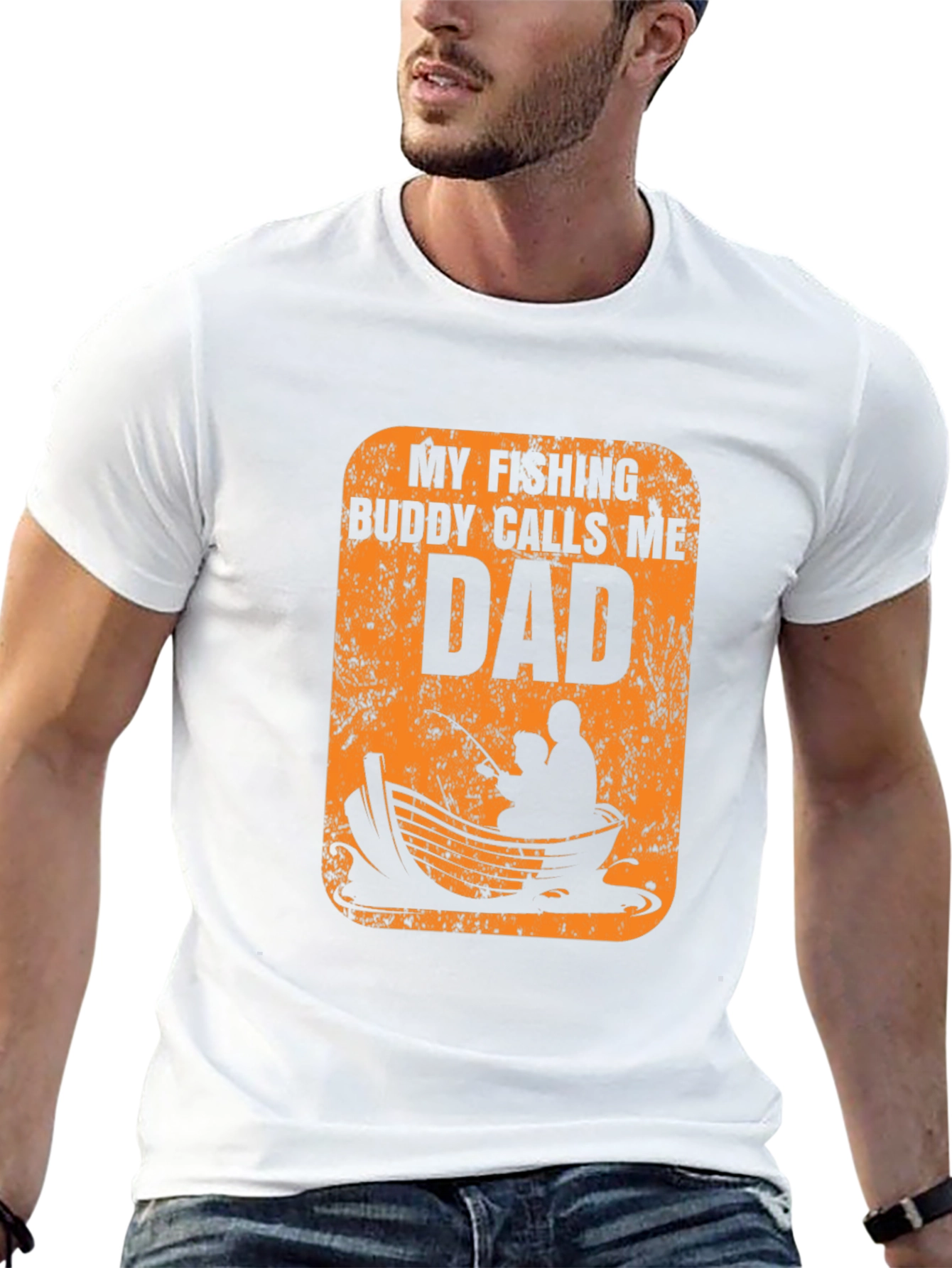 My Fishing Buddy Calls Me Dad T-Shirt