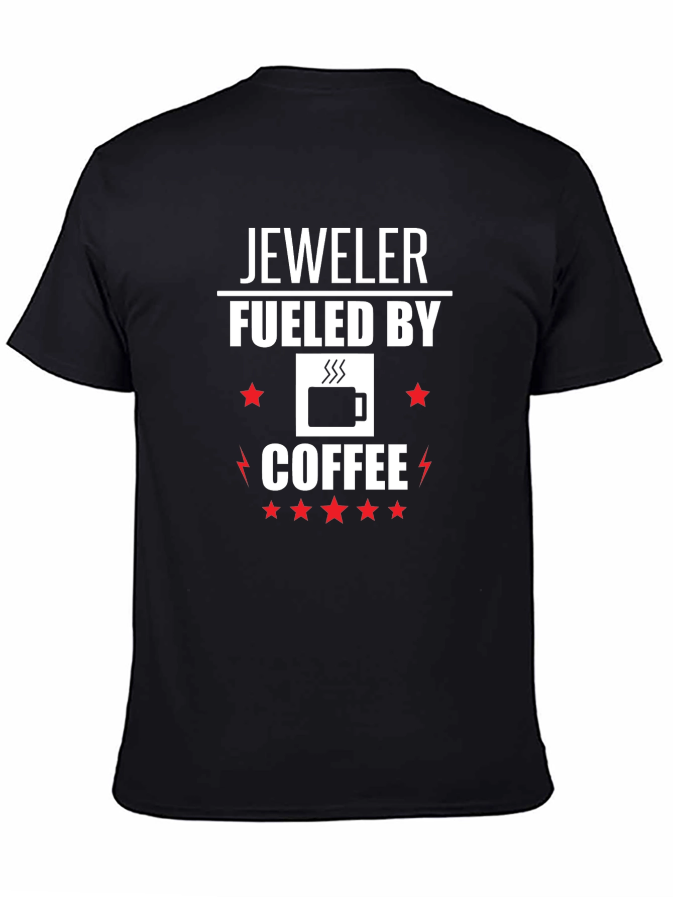 Jeweler Fuelled By Coffee Graphic T-Shirt