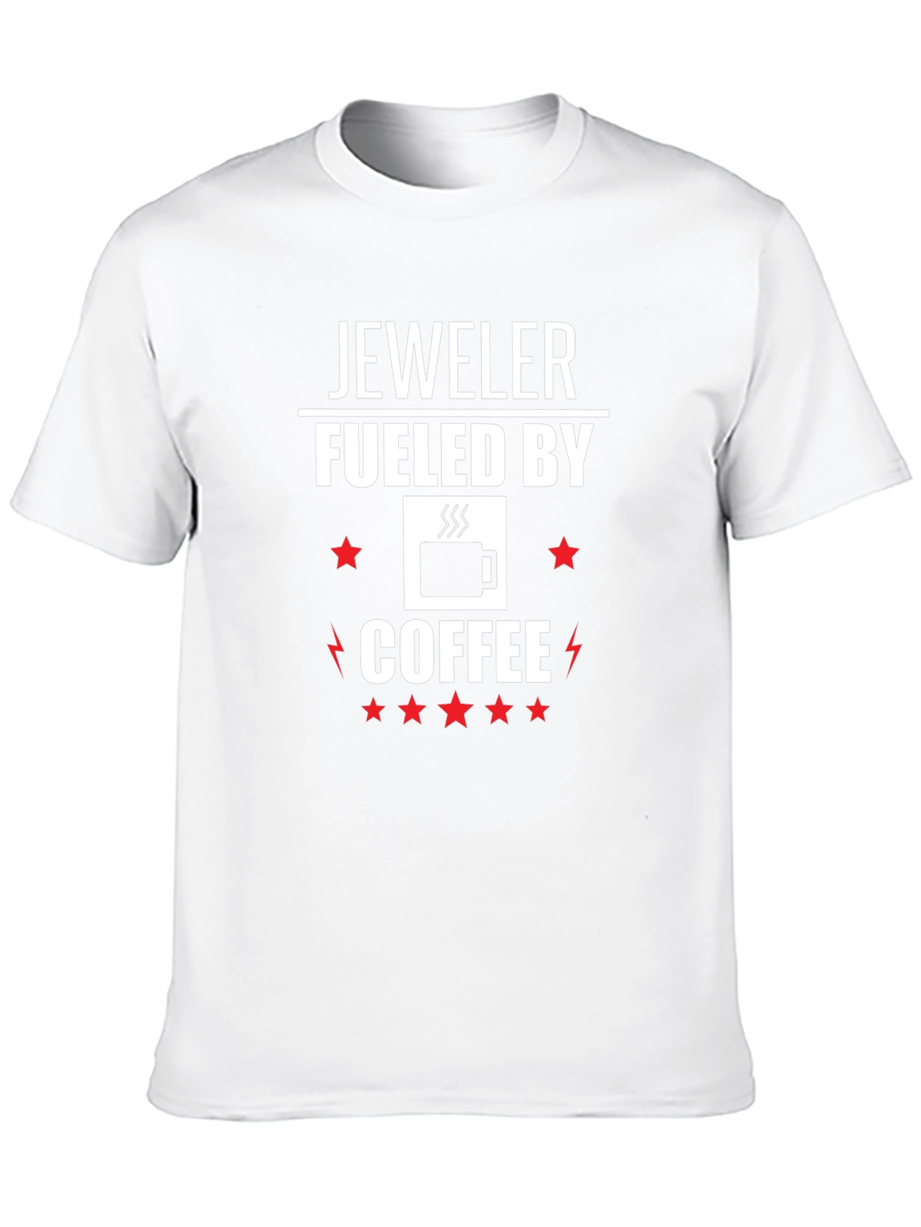 Jeweler Fuelled By Coffee Graphic T-Shirt