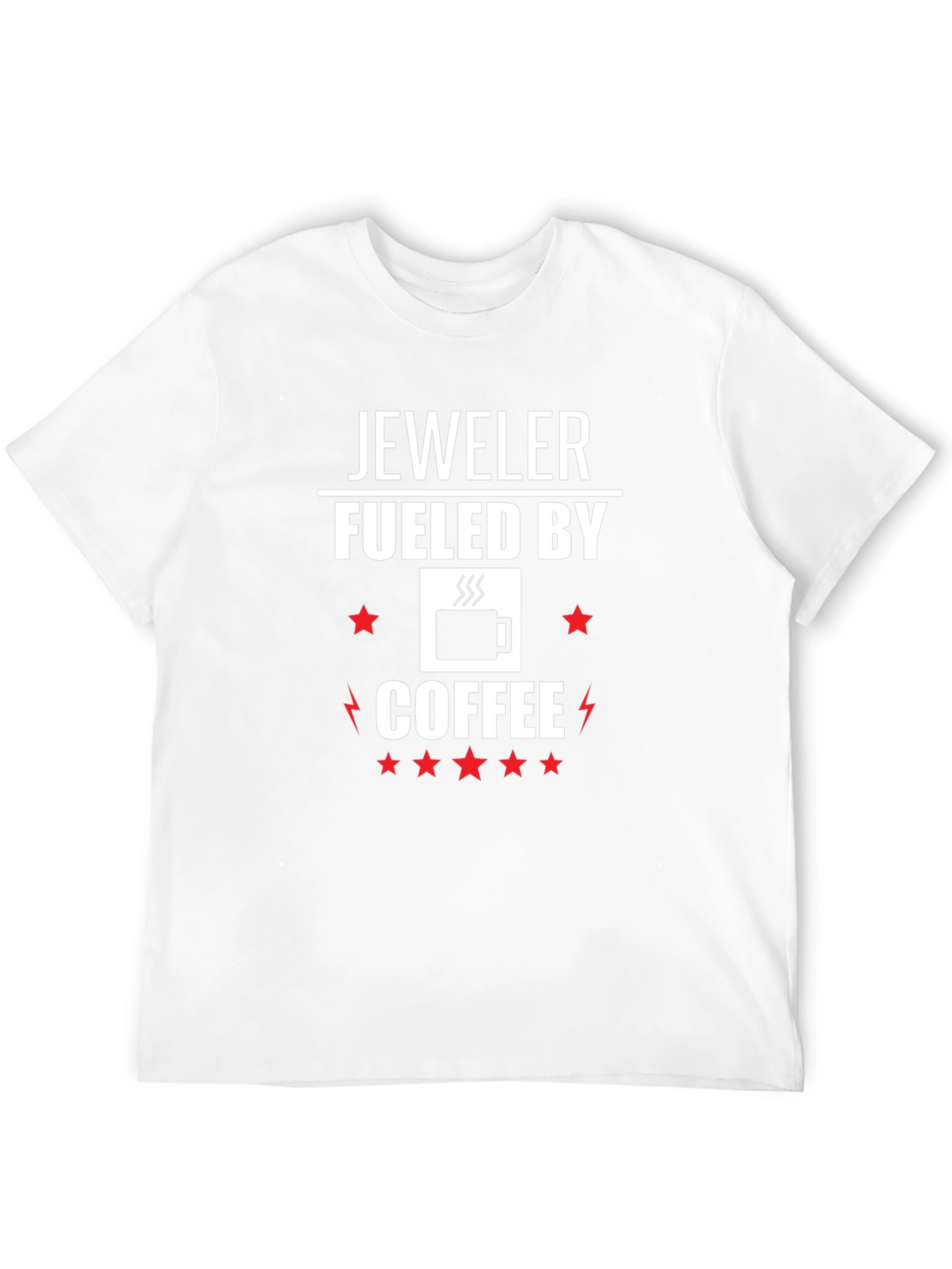 Jeweler Fuelled By Coffee Graphic T-Shirt