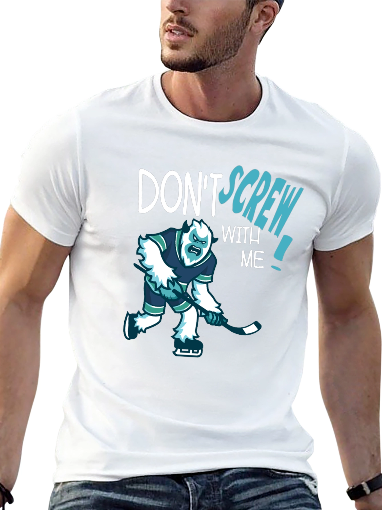 Dont Screw With Me! Hockey T-Shirt