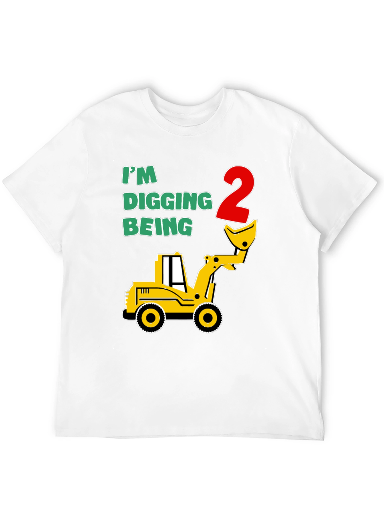 Im Digging Being 2 - Boys Birthday T-Shirt