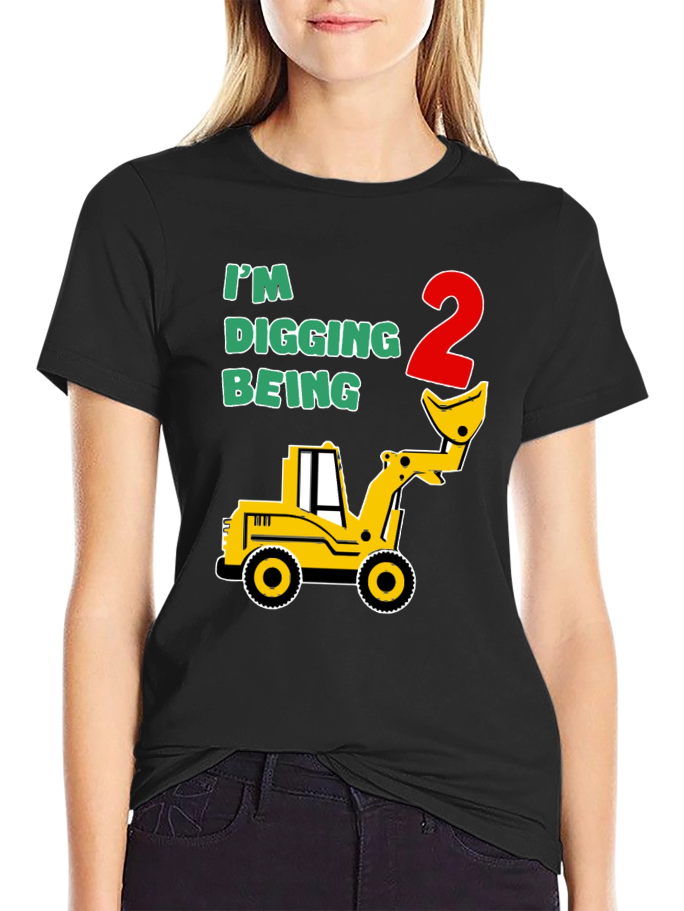Im Digging Being 2 - Boys Birthday T-Shirt