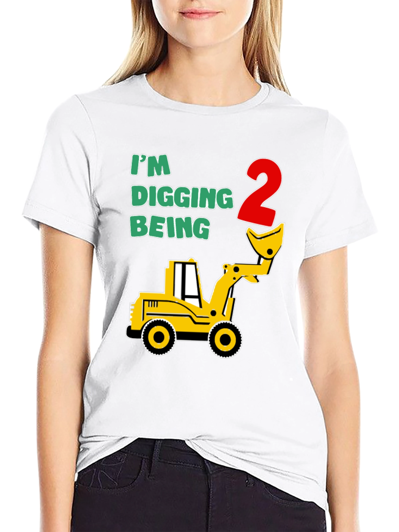 Im Digging Being 2 - Boys Birthday T-Shirt