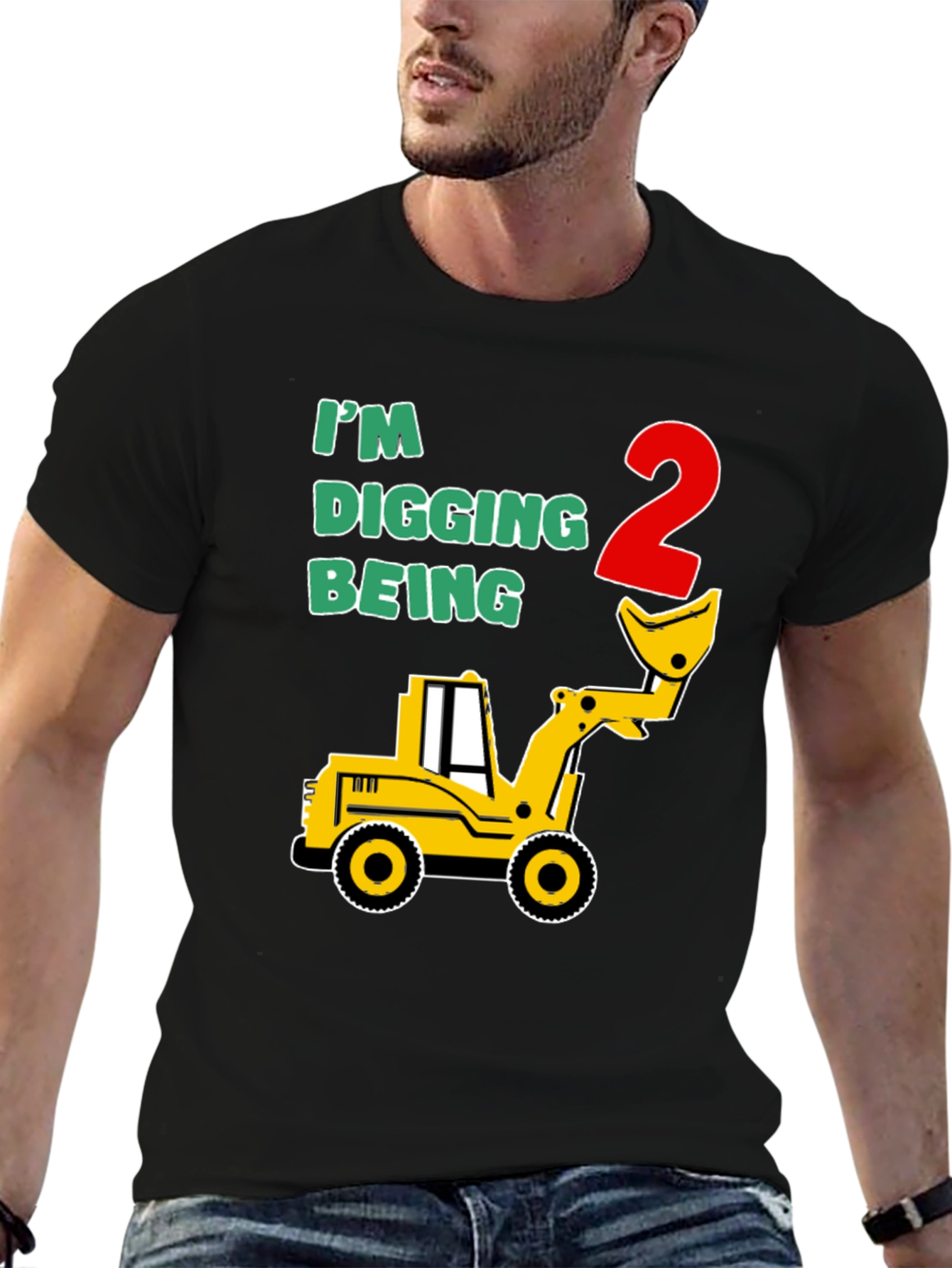 Im Digging Being 2 - Boys Birthday T-Shirt