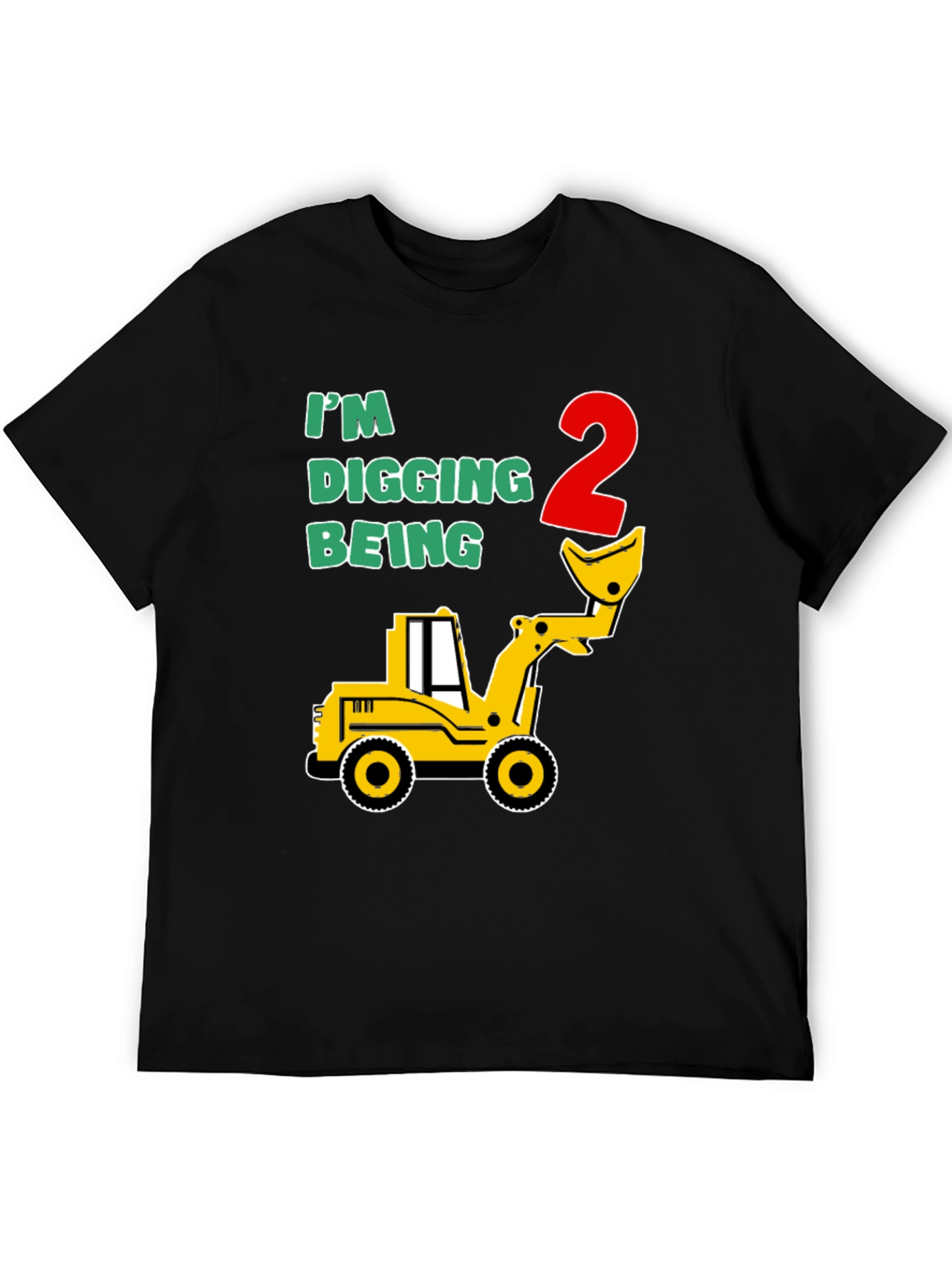 Im Digging Being 2 - Boys Birthday T-Shirt