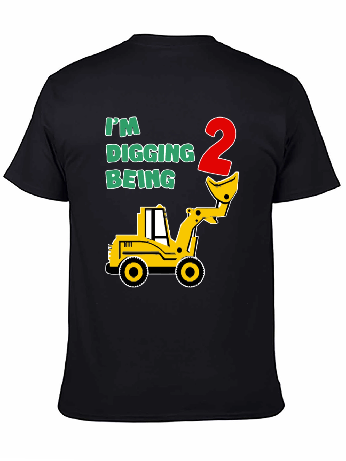 Im Digging Being 2 - Boys Birthday T-Shirt