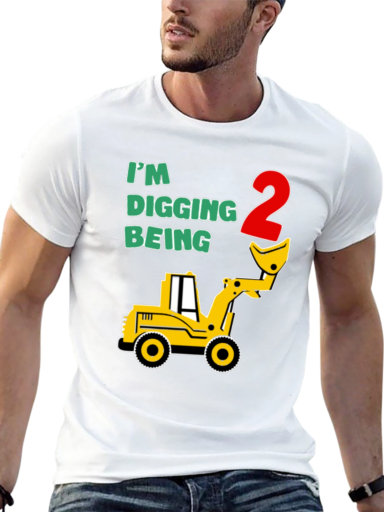 Im Digging Being 2 - Boys Birthday T-Shirt