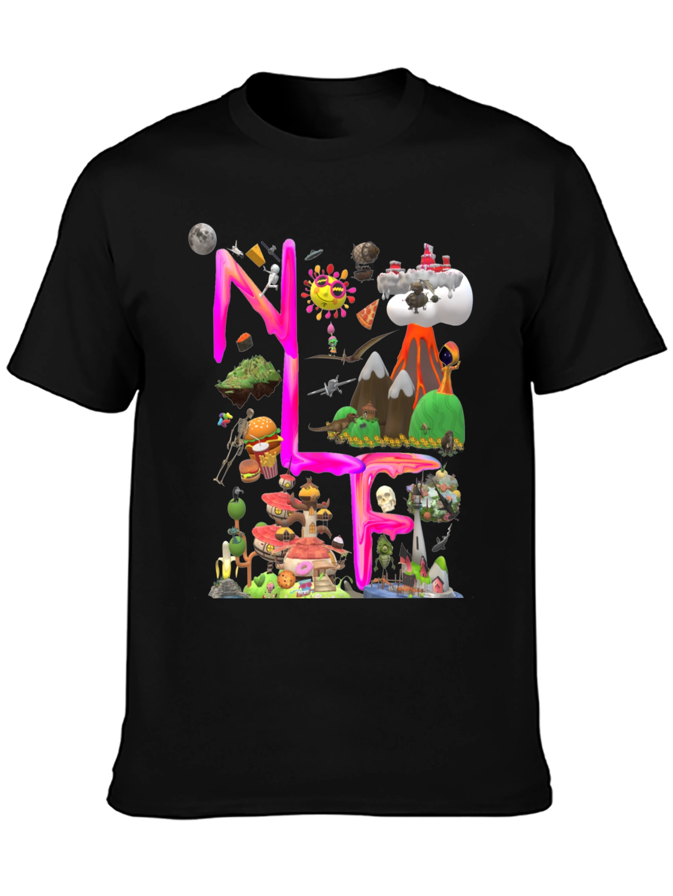 Novelty NL4 T-Shirt - Funky Design Comfortable Fit