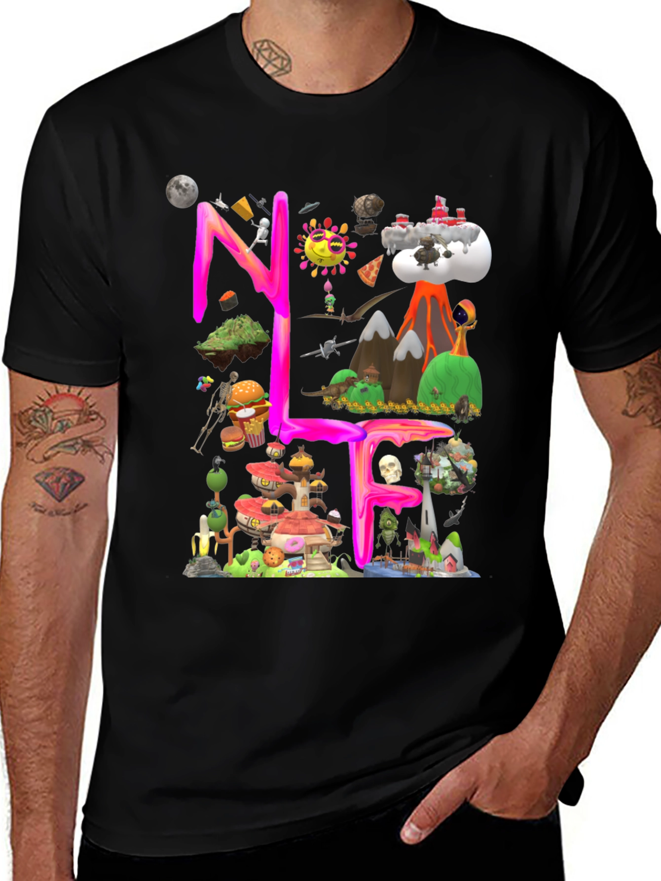 Novelty NL4 T-Shirt - Funky Design Comfortable Fit