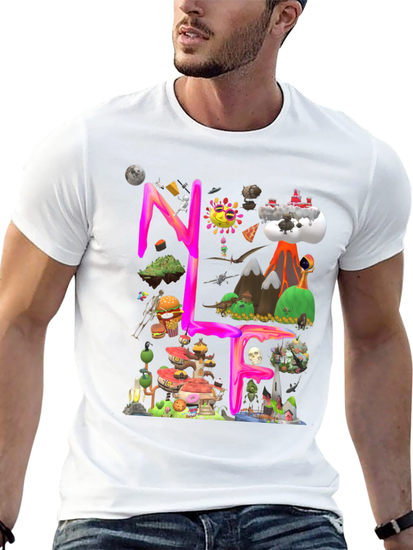 Novelty NL4 T-Shirt - Funky Design Comfortable Fit