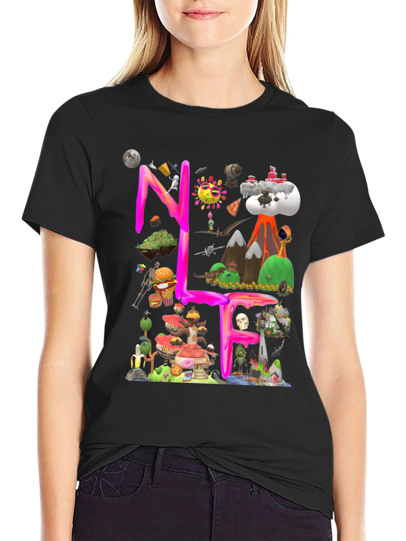 Novelty NL4 T-Shirt - Funky Design Comfortable Fit