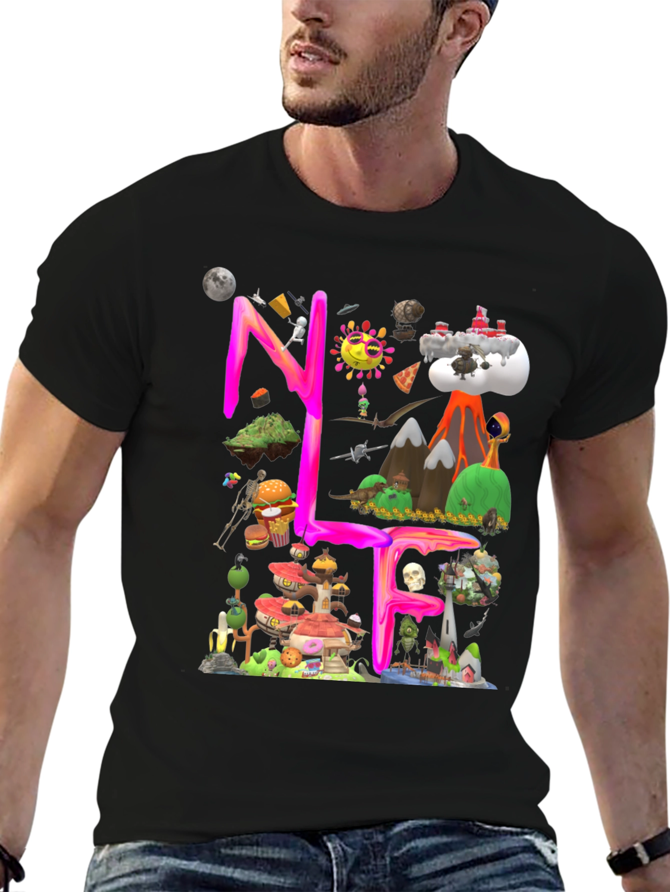 Novelty NL4 T-Shirt - Funky Design Comfortable Fit