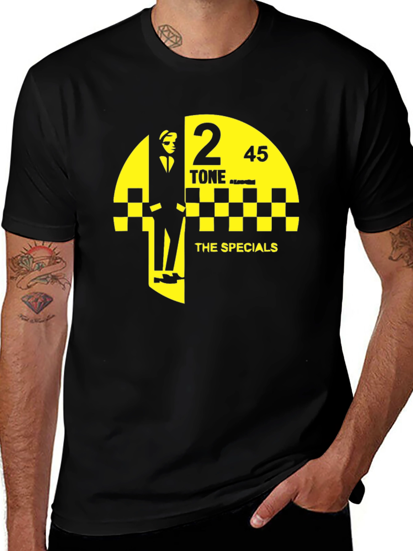 2 Tone Ska Specials T-Shirt - Black