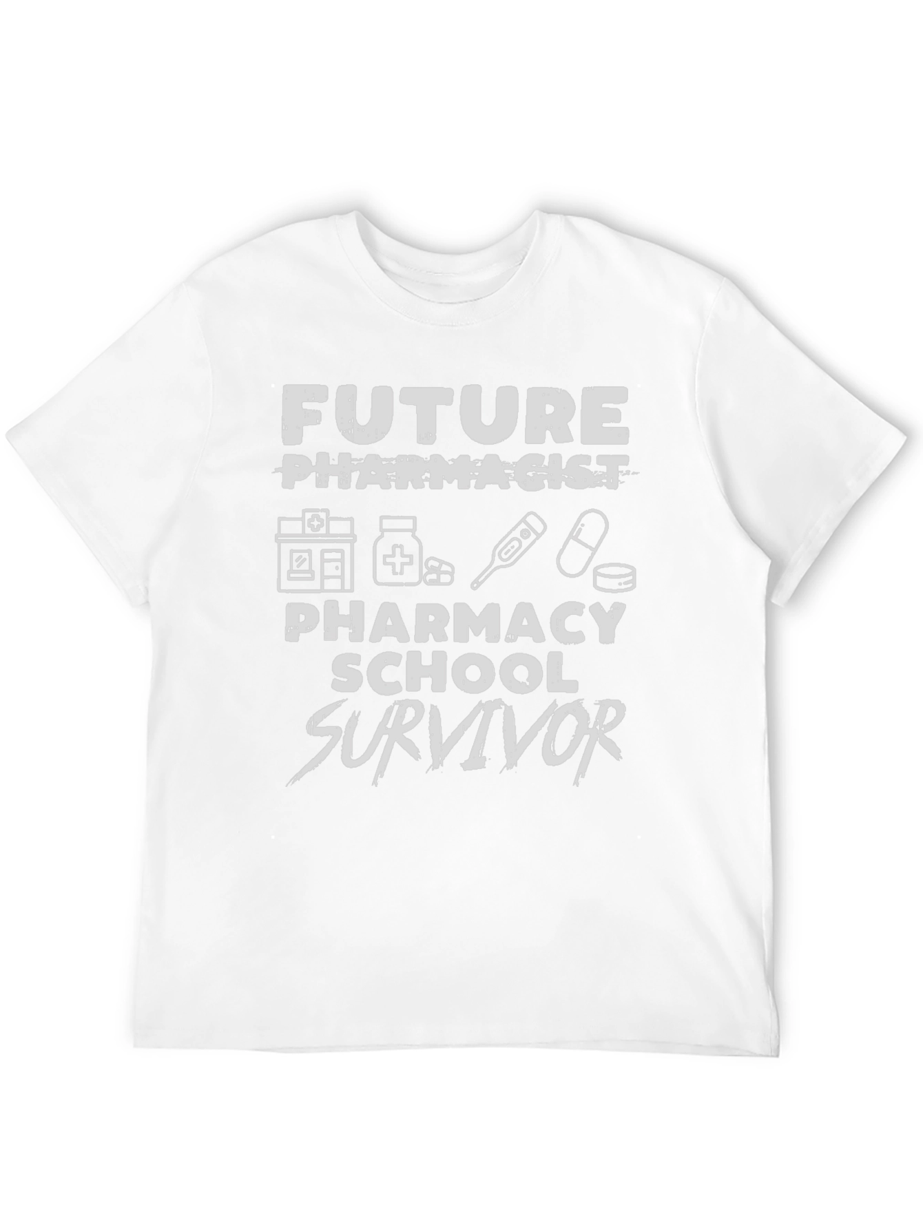 Future Pharmacist School Survivor Graphic T-Shirt